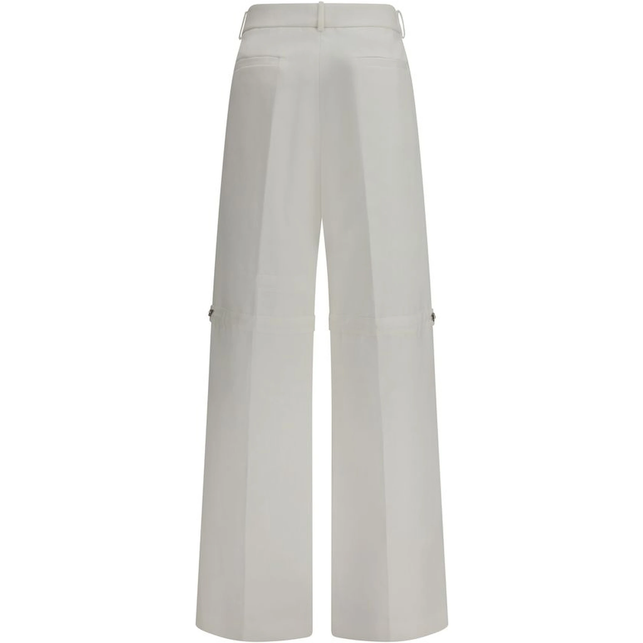 White Cotton Pants