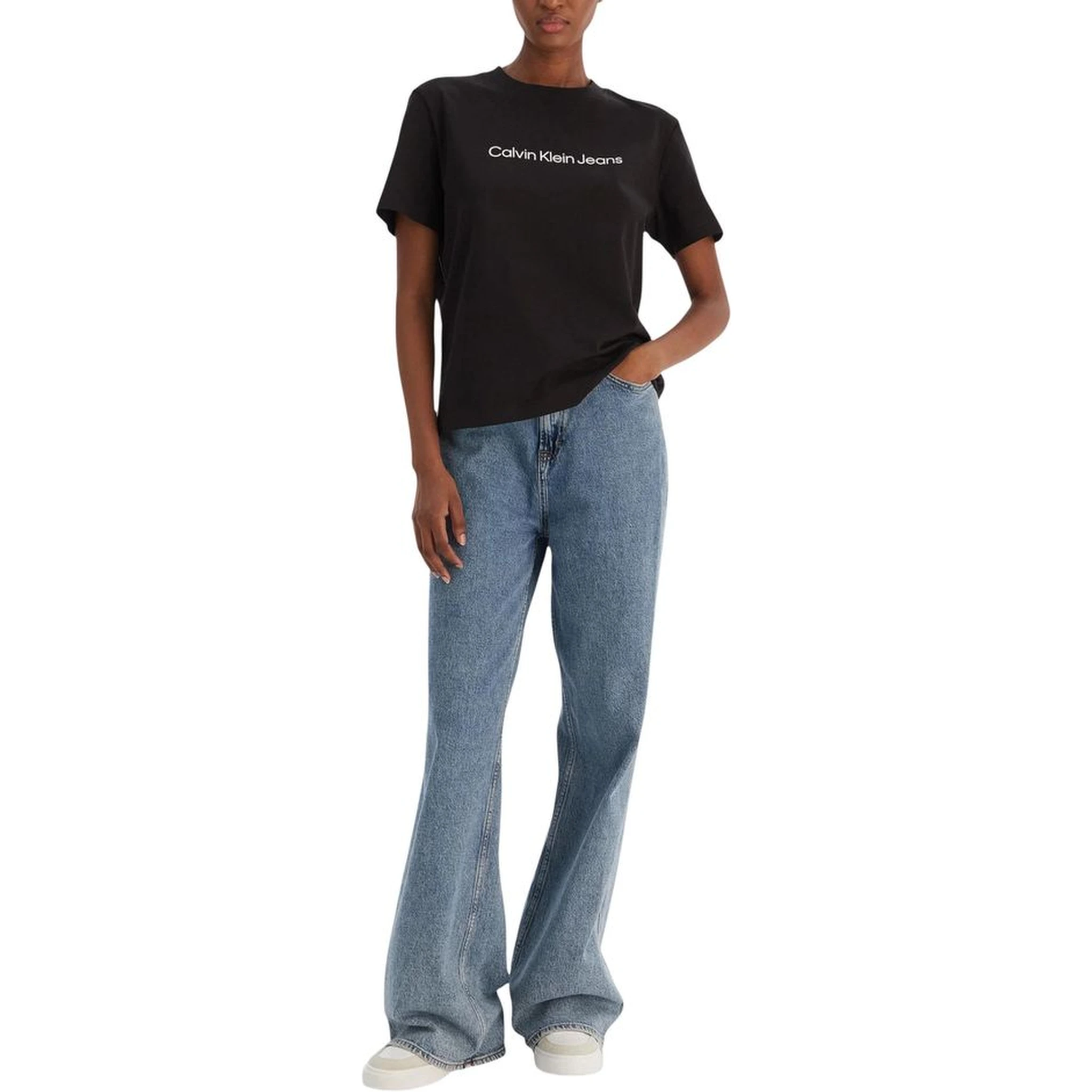 Black Cotton T-Shirt