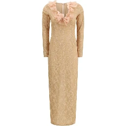 Multicolor Polyamide Cocktail Dress