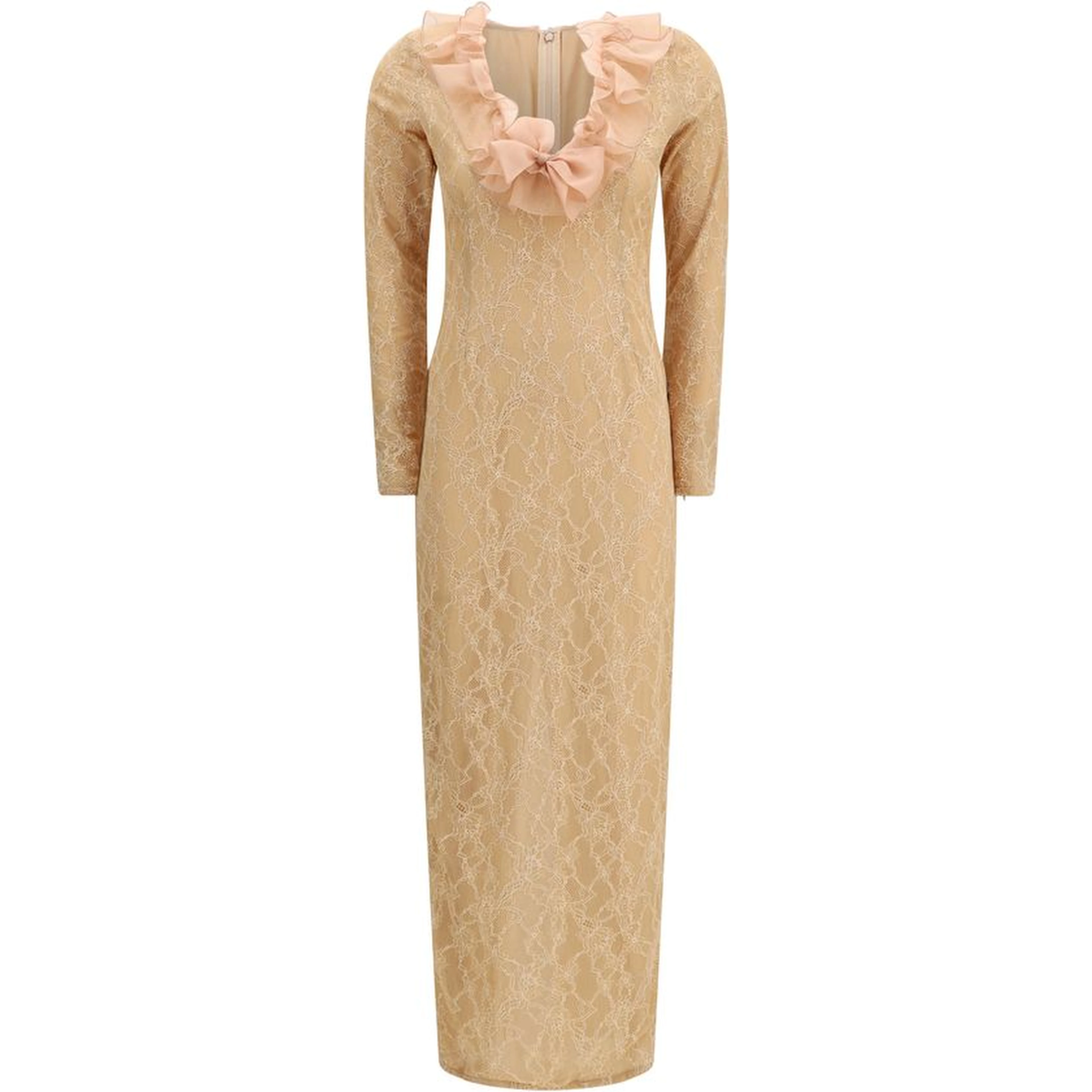 Multicolor Polyamide Cocktail Dress