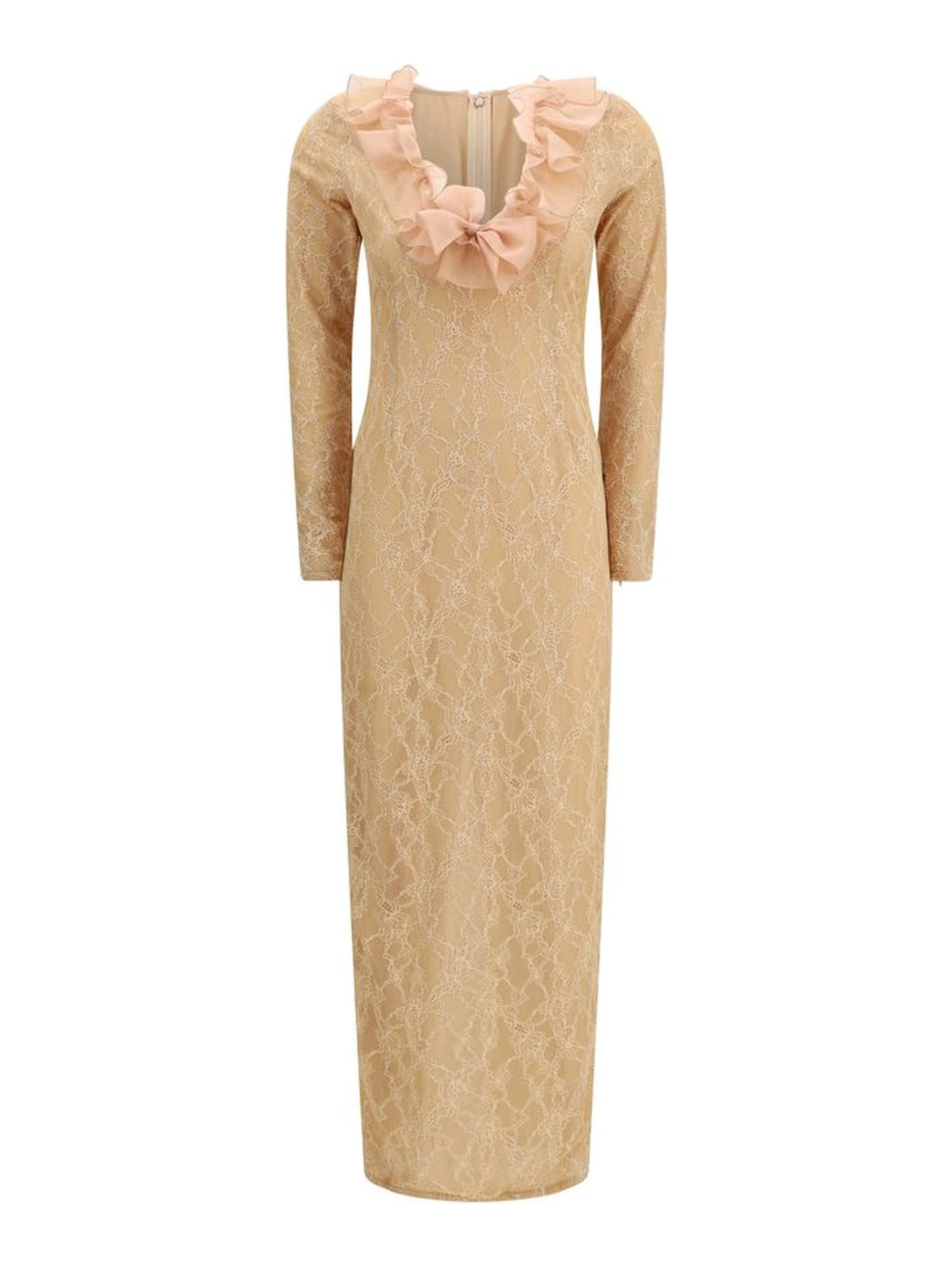 Multicolor Polyamide Cocktail Dress