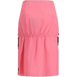 Multicolor Viscose Midi Skirt