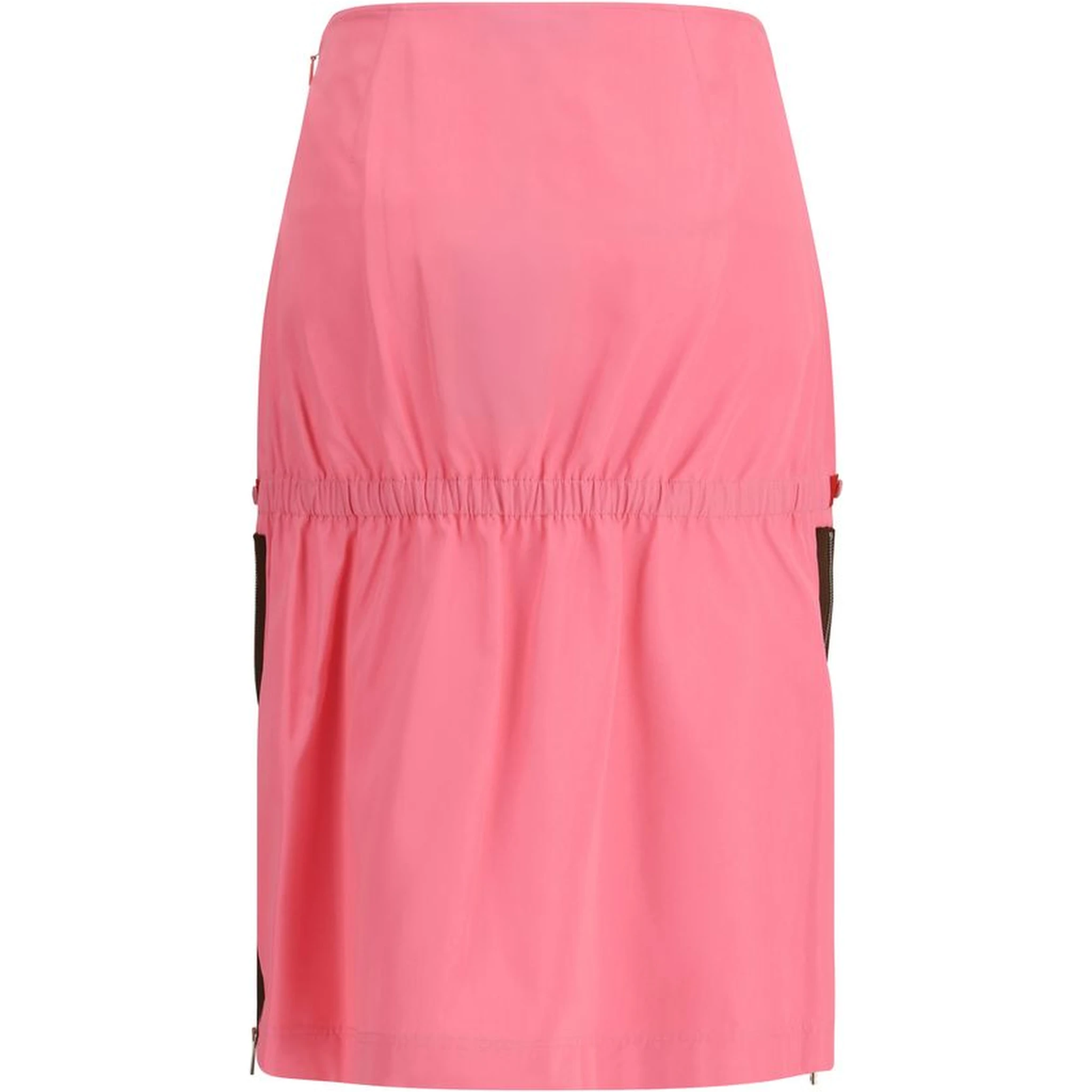 Multicolor Viscose Midi Skirt