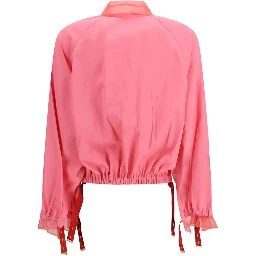 Multicolor Viscose Bomber