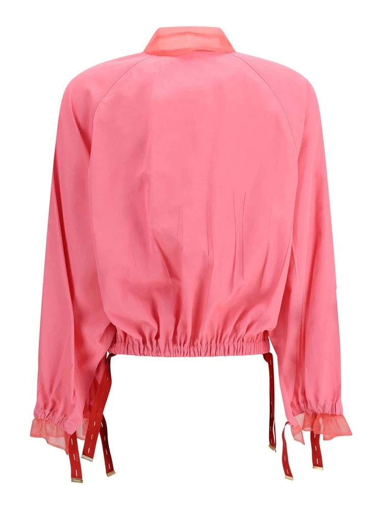 Multicolor Viscose Bomber alternative