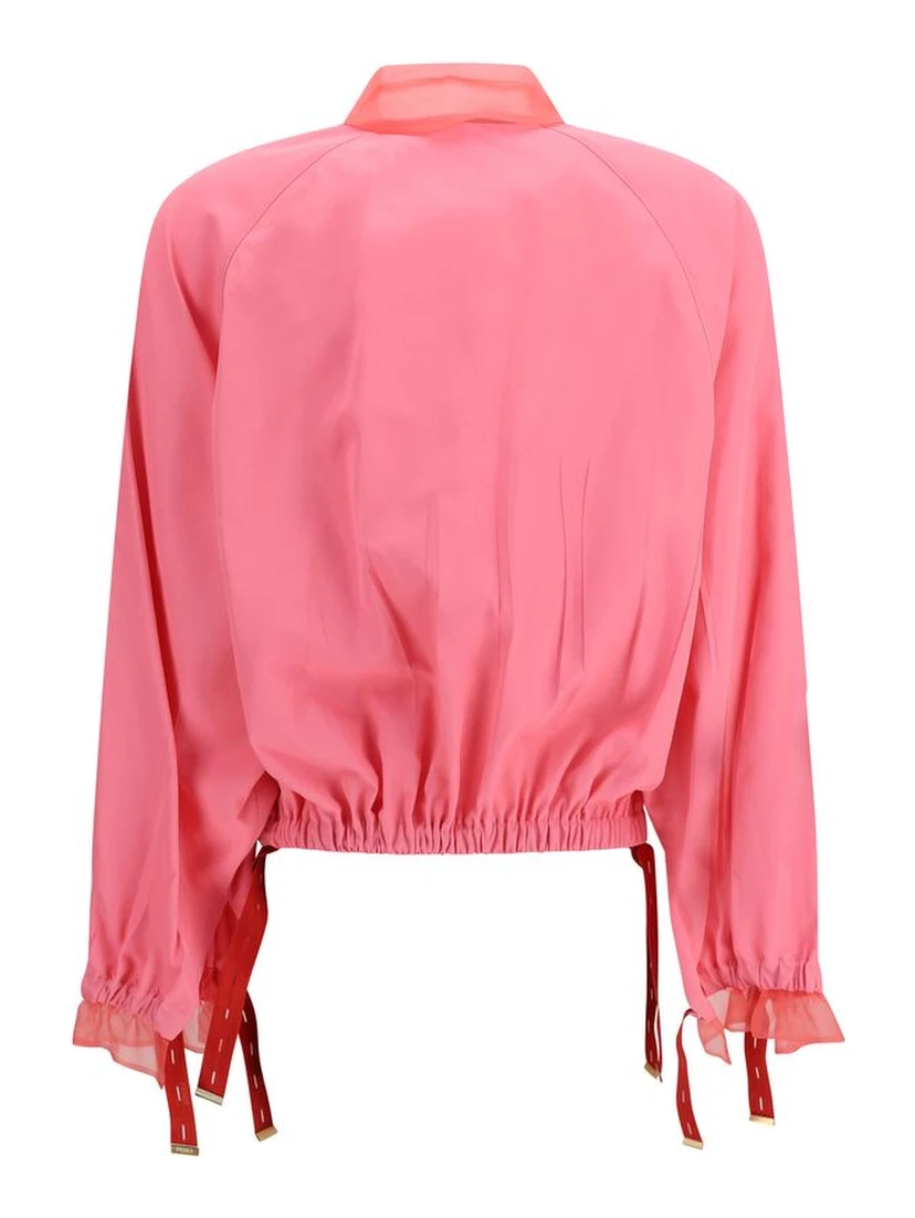 Multicolor Viscose Bomber