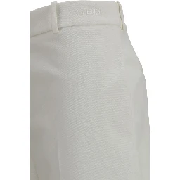 White Cotton Pants
