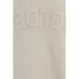 Beige Cotton Sweatshirt