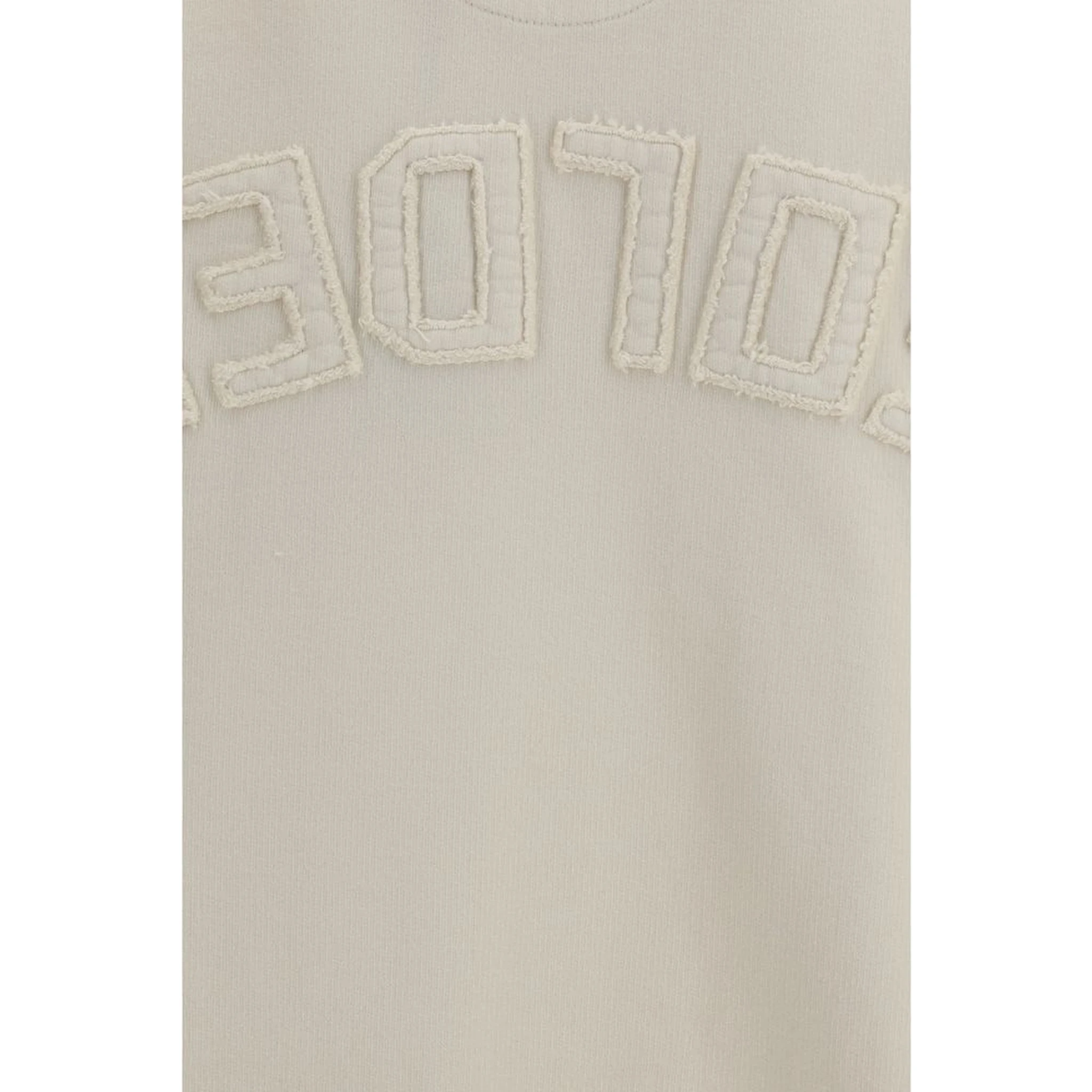 Beige Cotton Sweatshirt