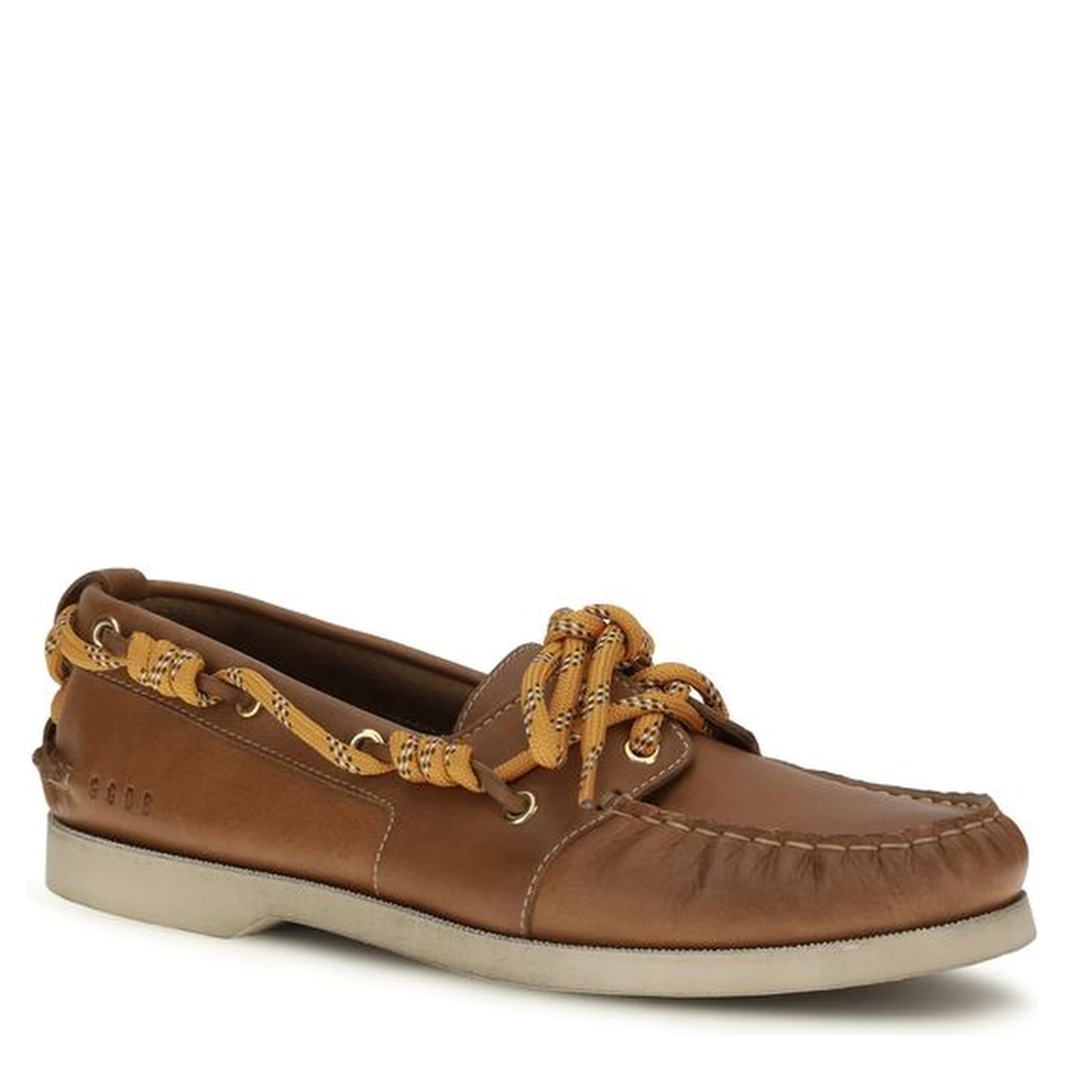 Brown Calf Leather Bos Taurus Slip-On Loafers
