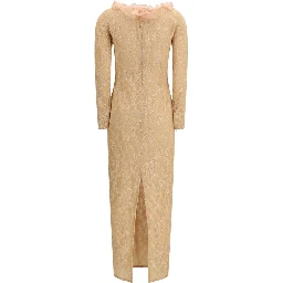 Multicolor Polyamide Cocktail Dress