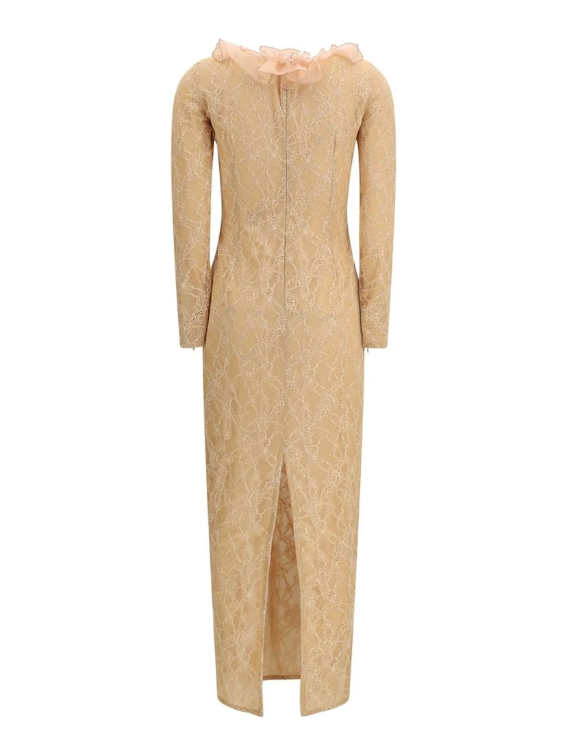 Multicolor Polyamide Cocktail Dress