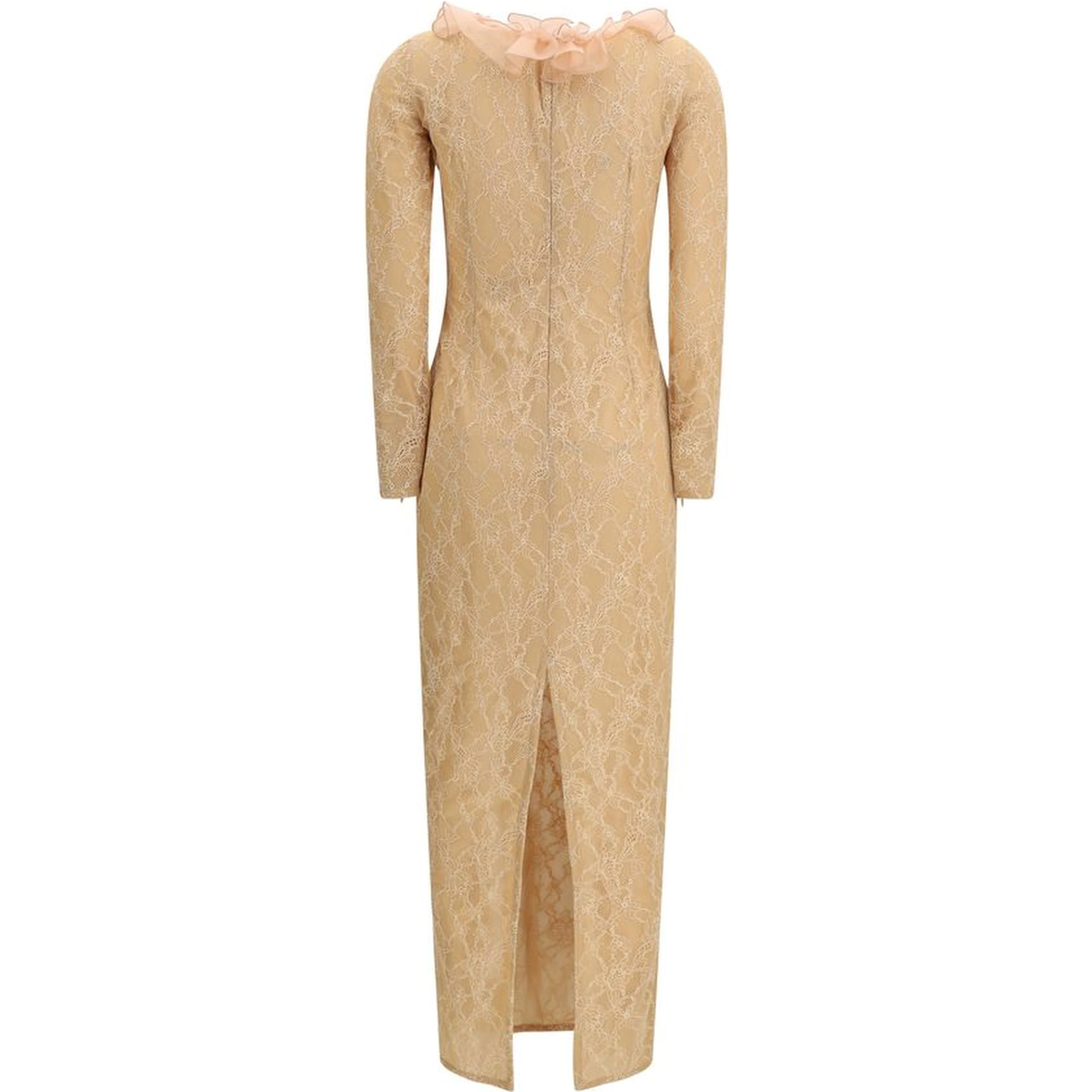 Multicolor Polyamide Cocktail Dress