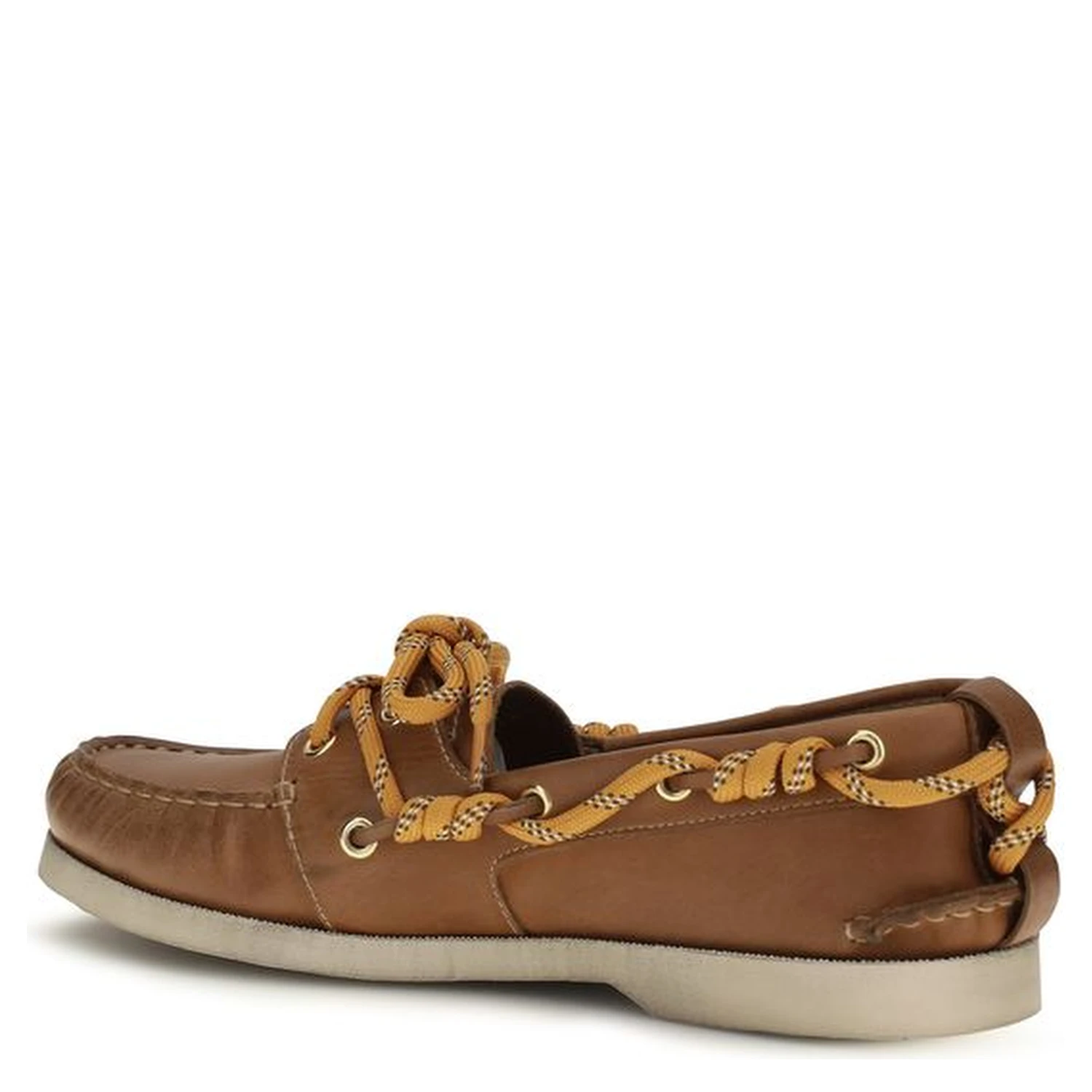 Brown Calf Leather Bos Taurus Slip-On Loafers