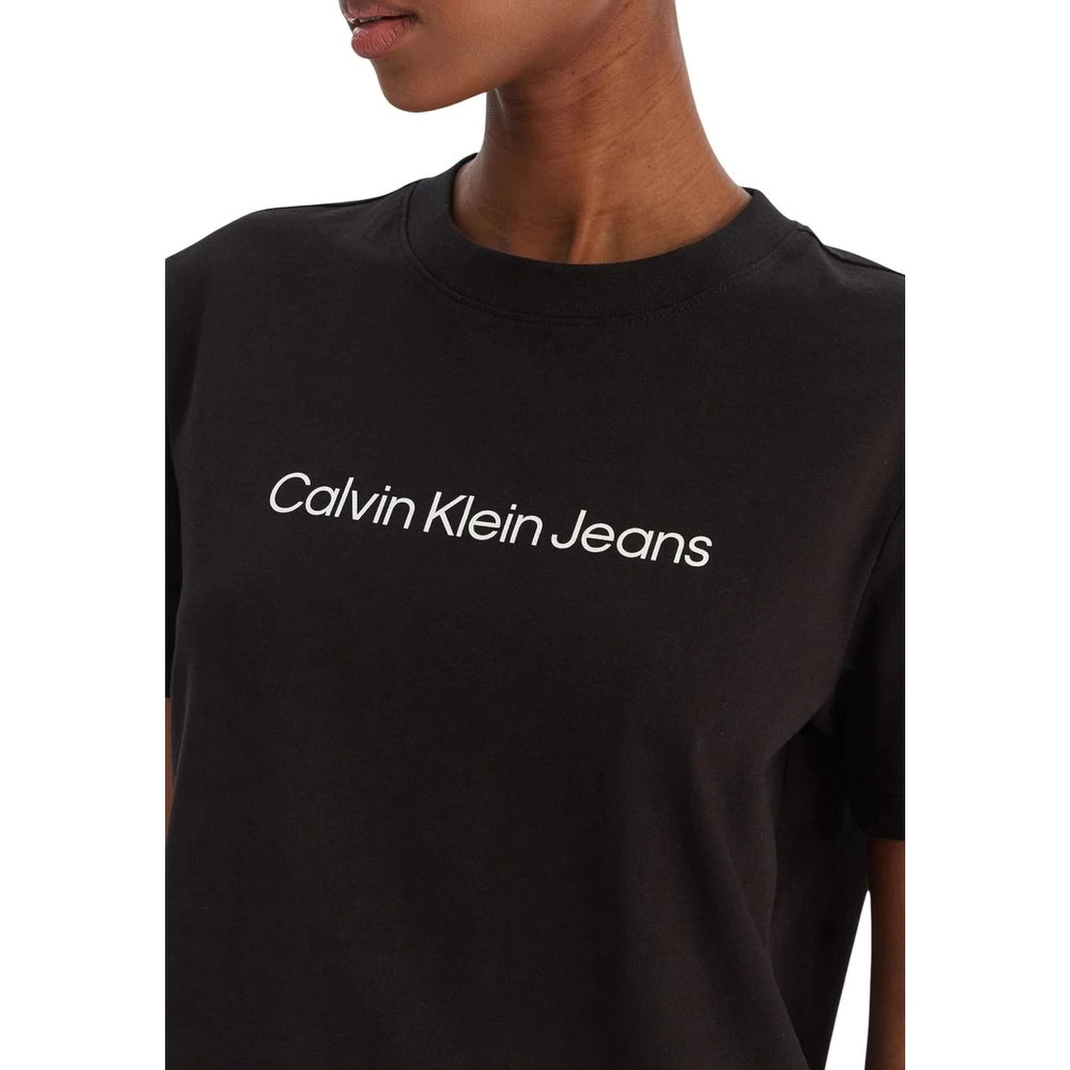 Black Cotton T-Shirt
