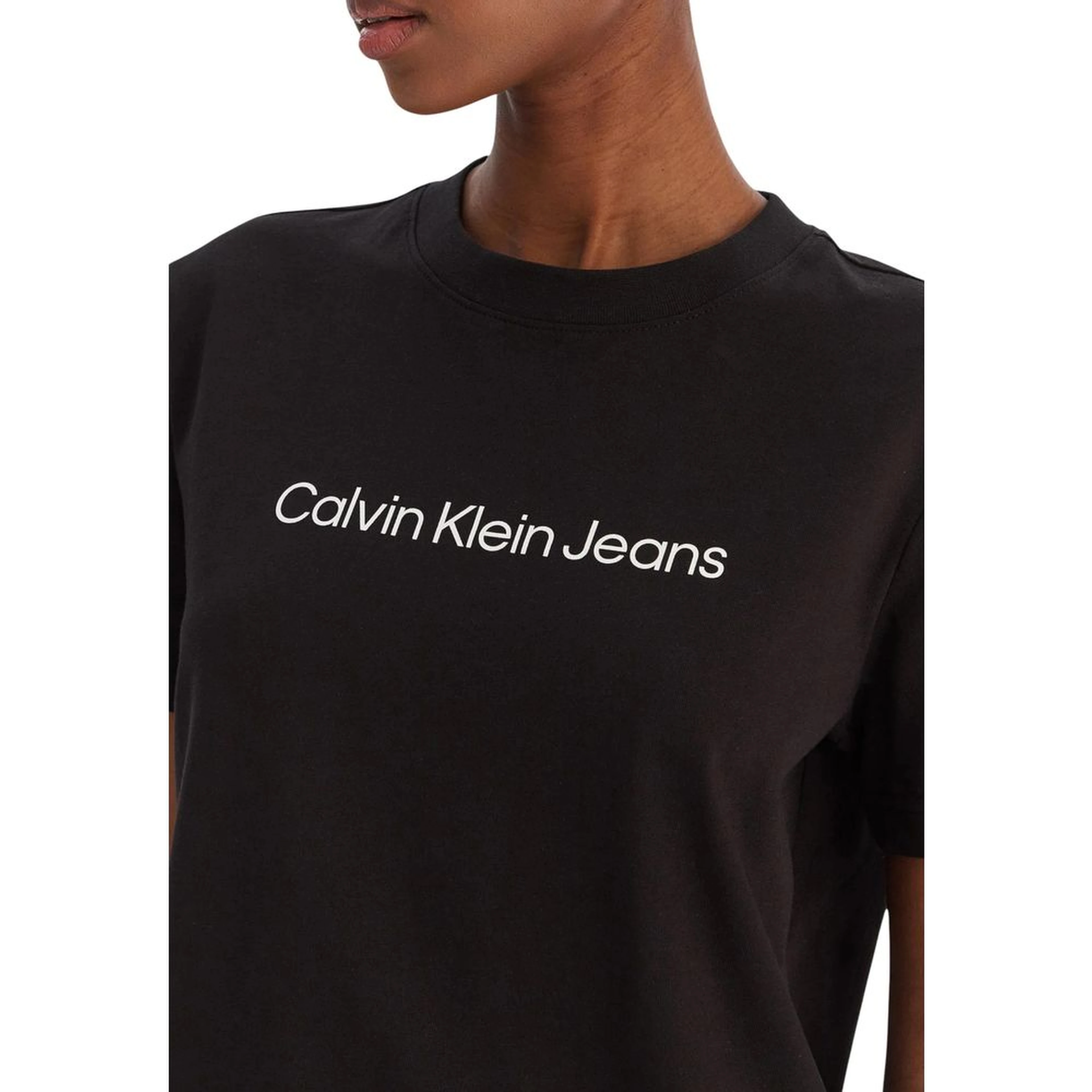 Black Cotton T-Shirt