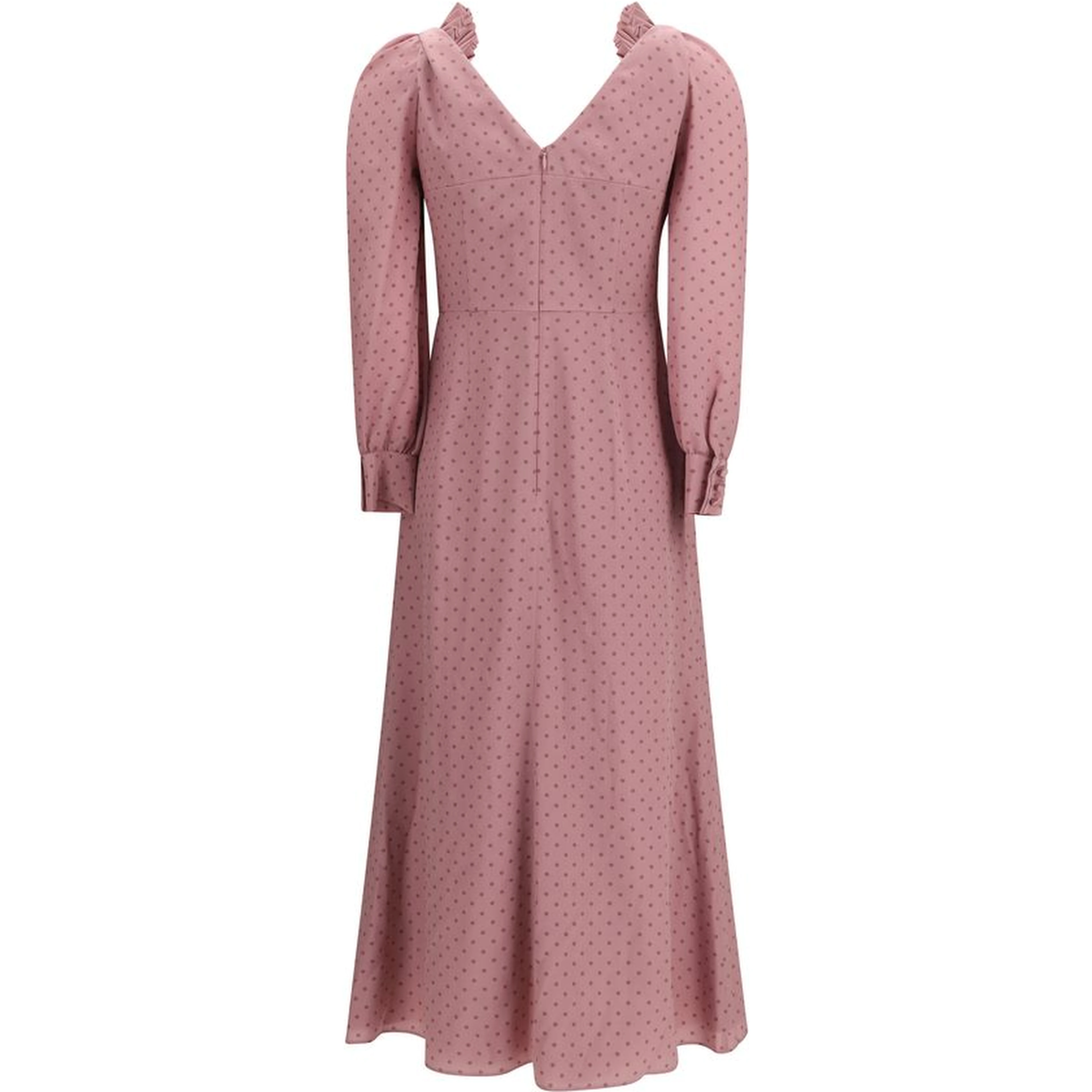 Multicolor Silk Casual Dress
