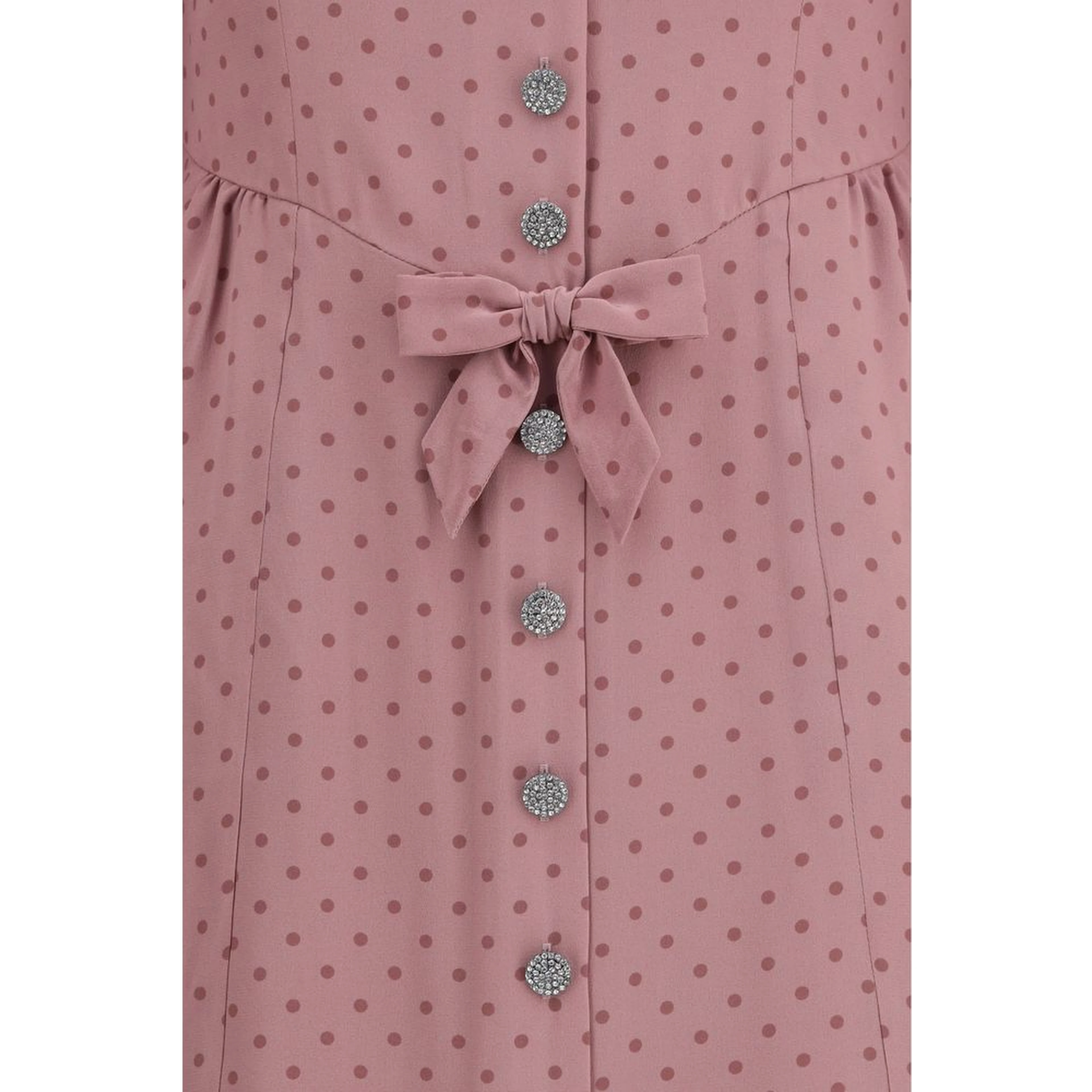 Multicolor Silk Casual Dress