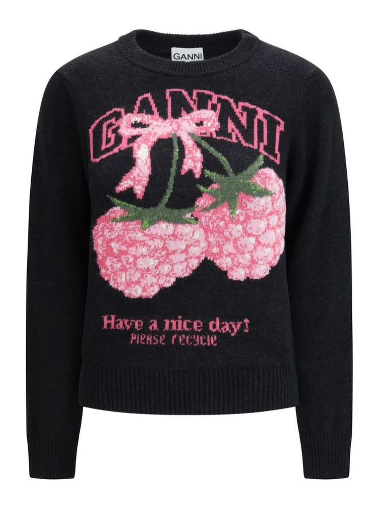 Gray Polyamide Sweatshirt