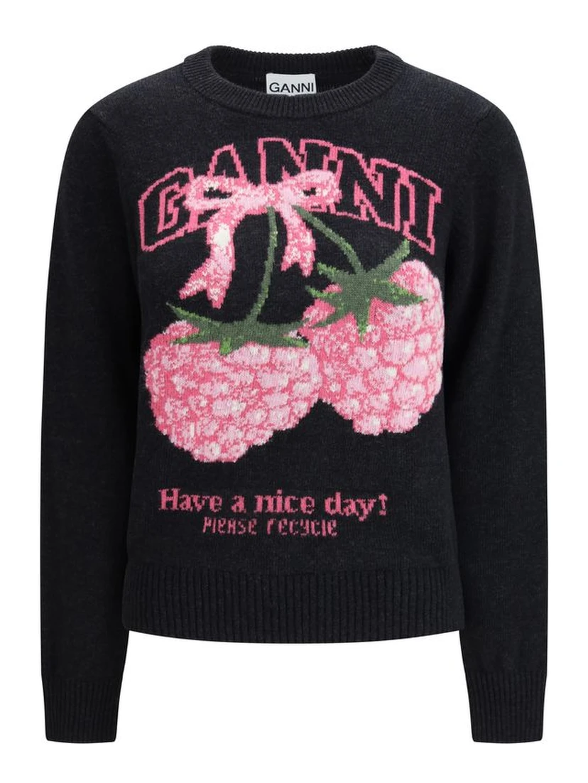Gray Polyamide Sweatshirt