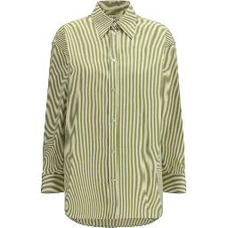 Bicolor Cotton Pattern Shirt