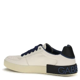 Multicolor Calf Leather Bos Taurus Low Top Sneakers