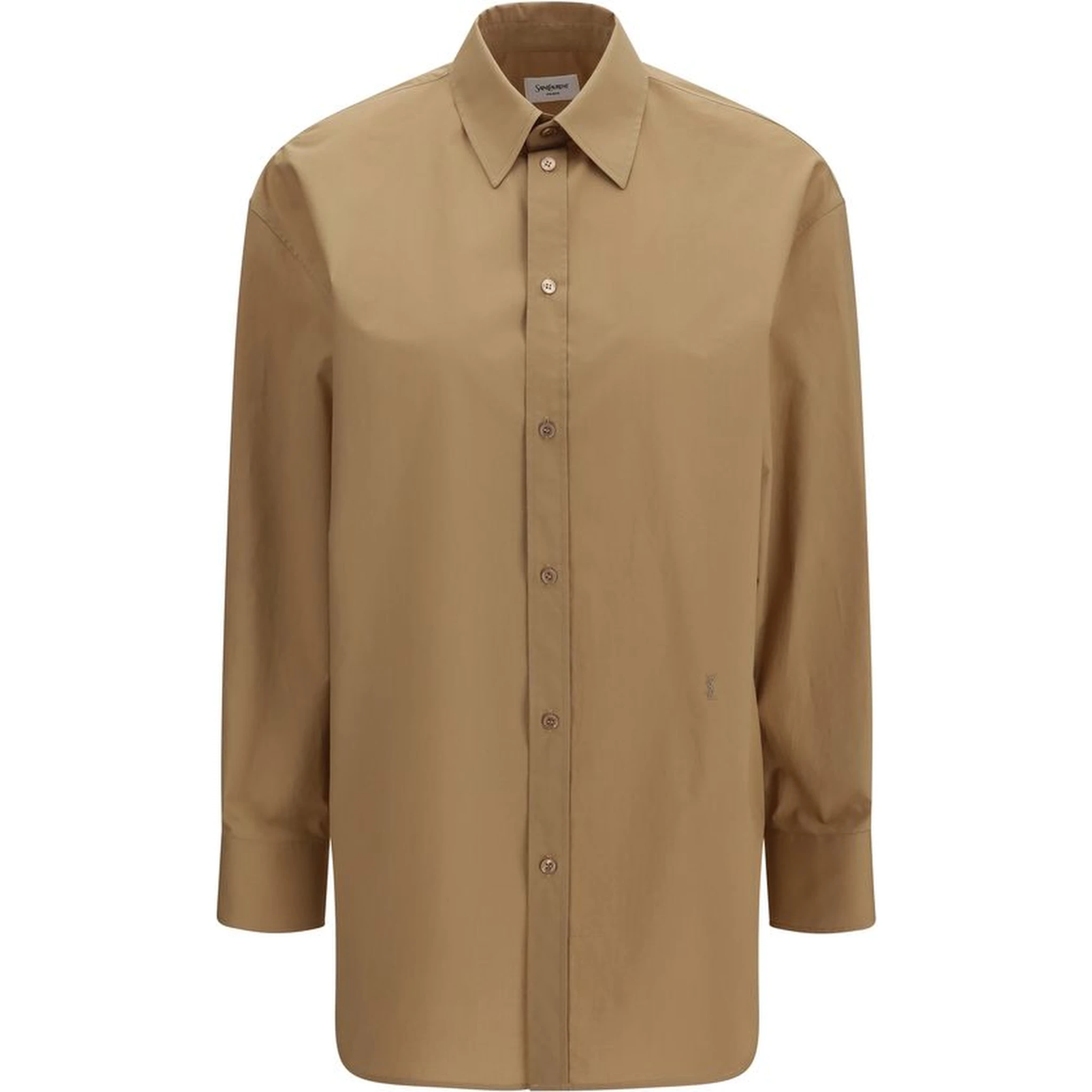Beige Cotton Shirt