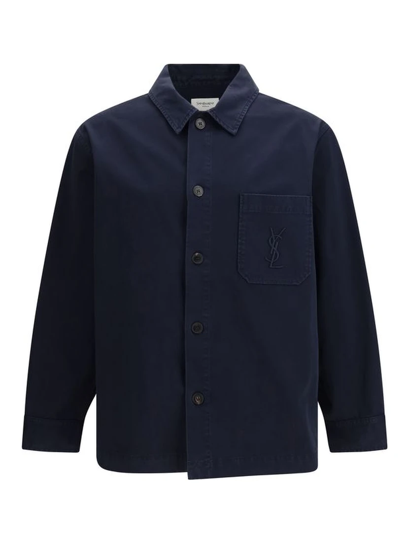 Blue Cotton Denim Jacket