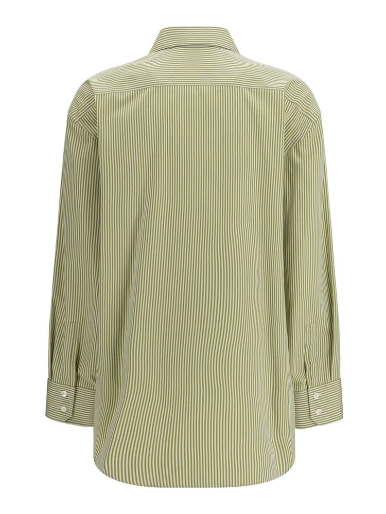 Bicolor Cotton Pattern Shirt alternative