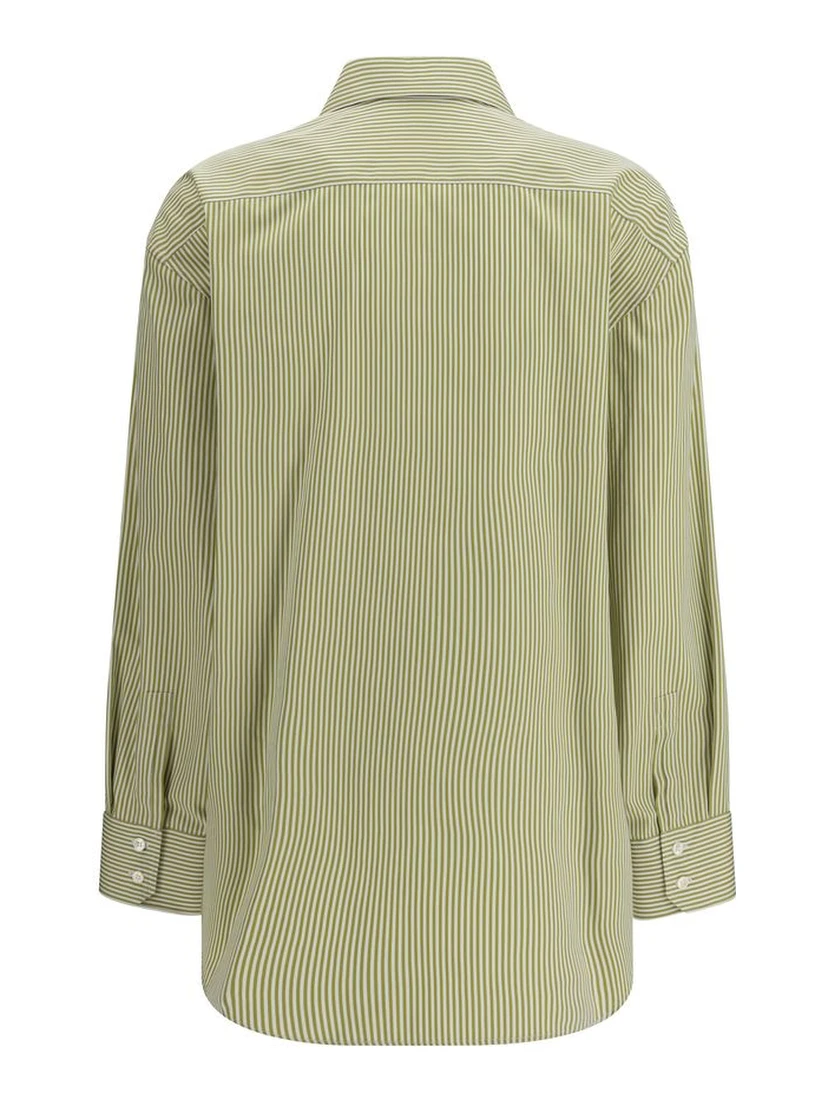 Bicolor Cotton Pattern Shirt