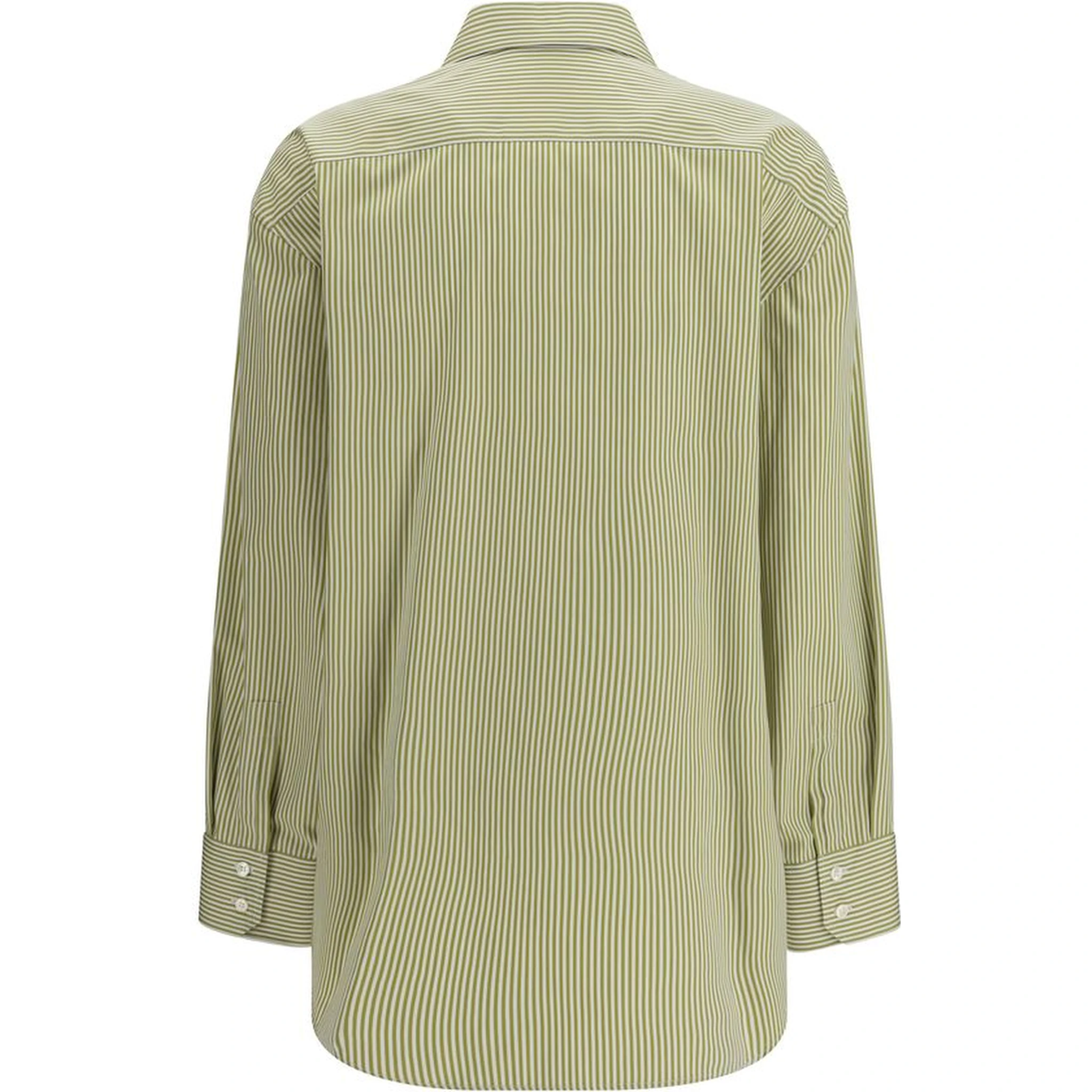 Bicolor Cotton Pattern Shirt