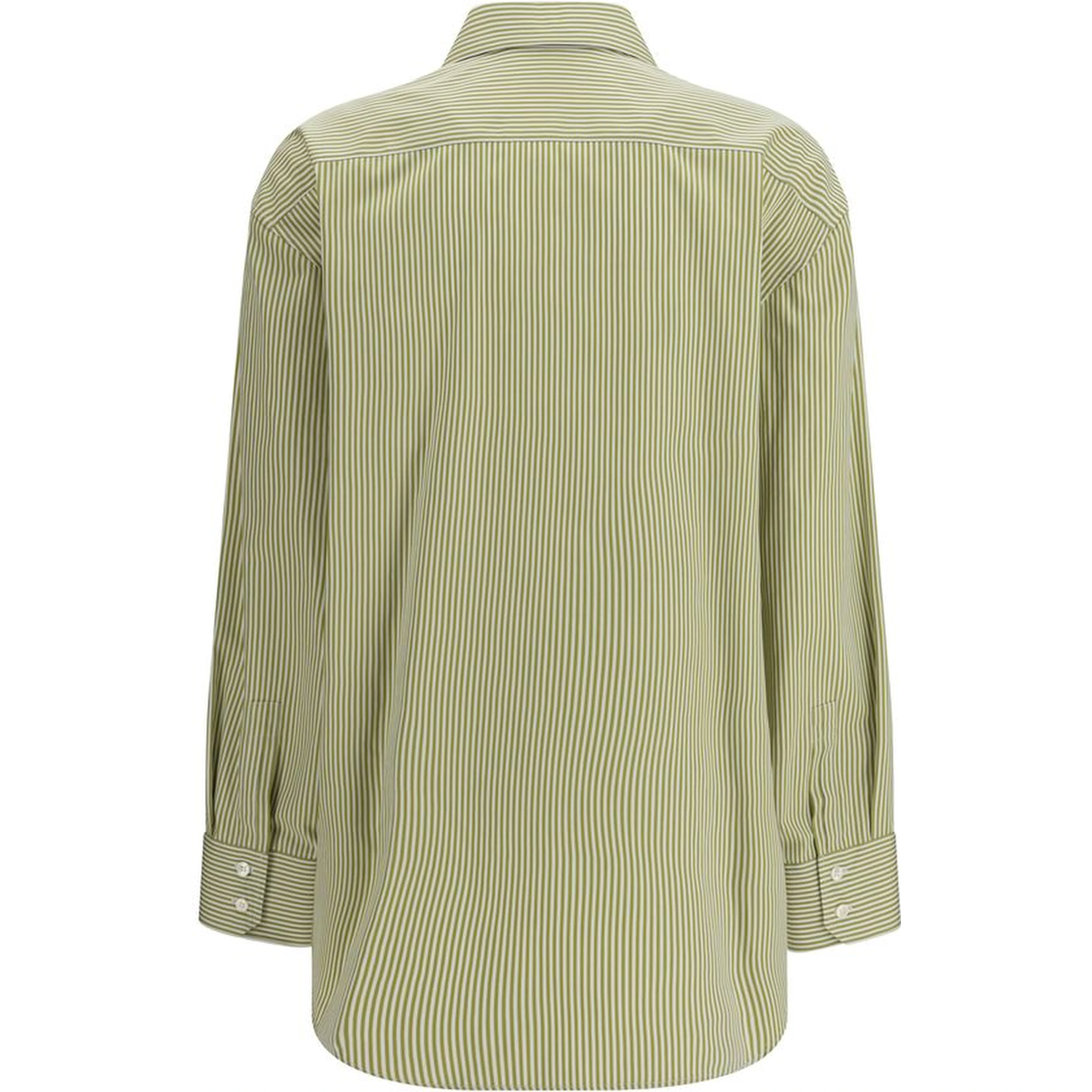 Bicolor Cotton Pattern Shirt
