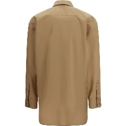 Beige Cotton Shirt