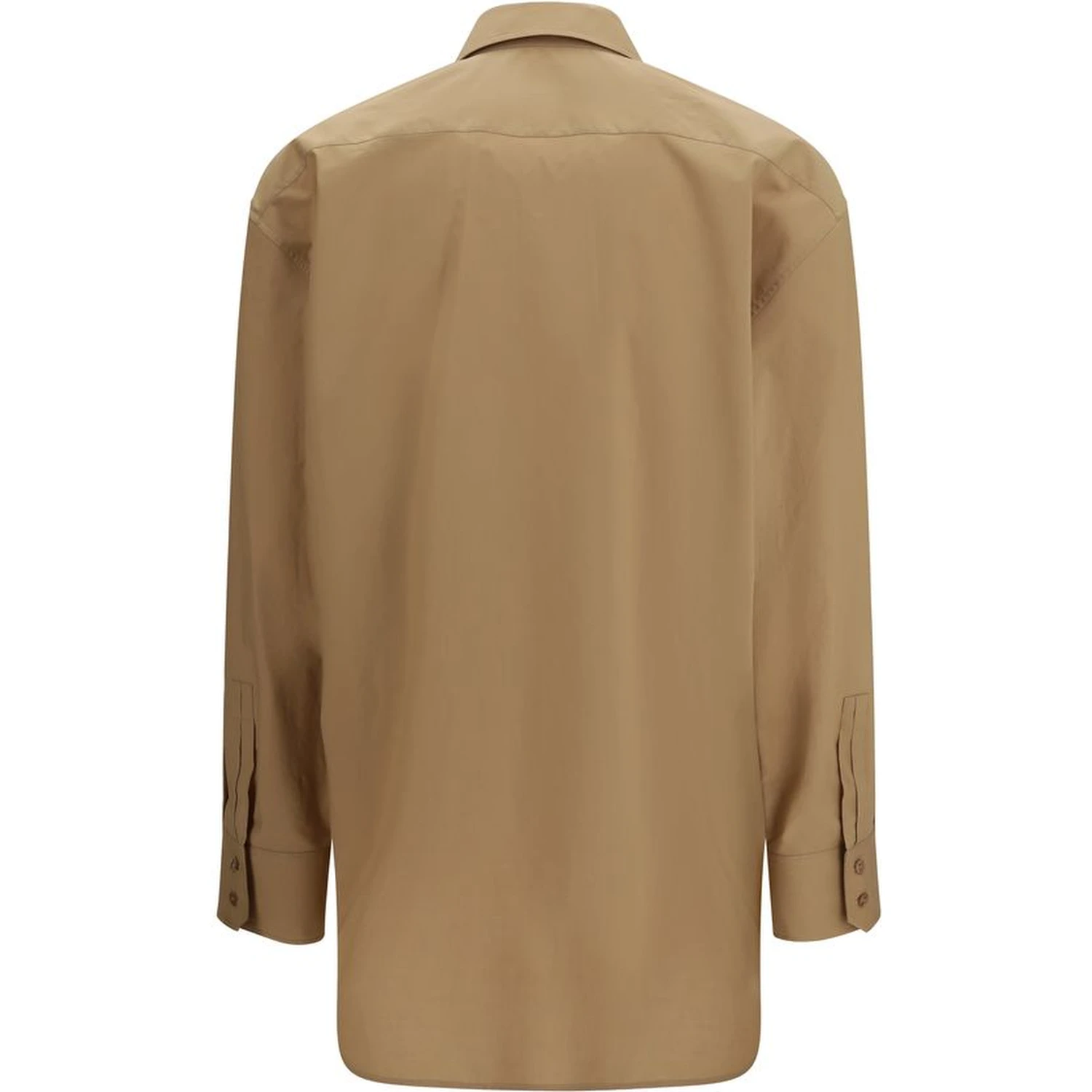 Beige Cotton Shirt