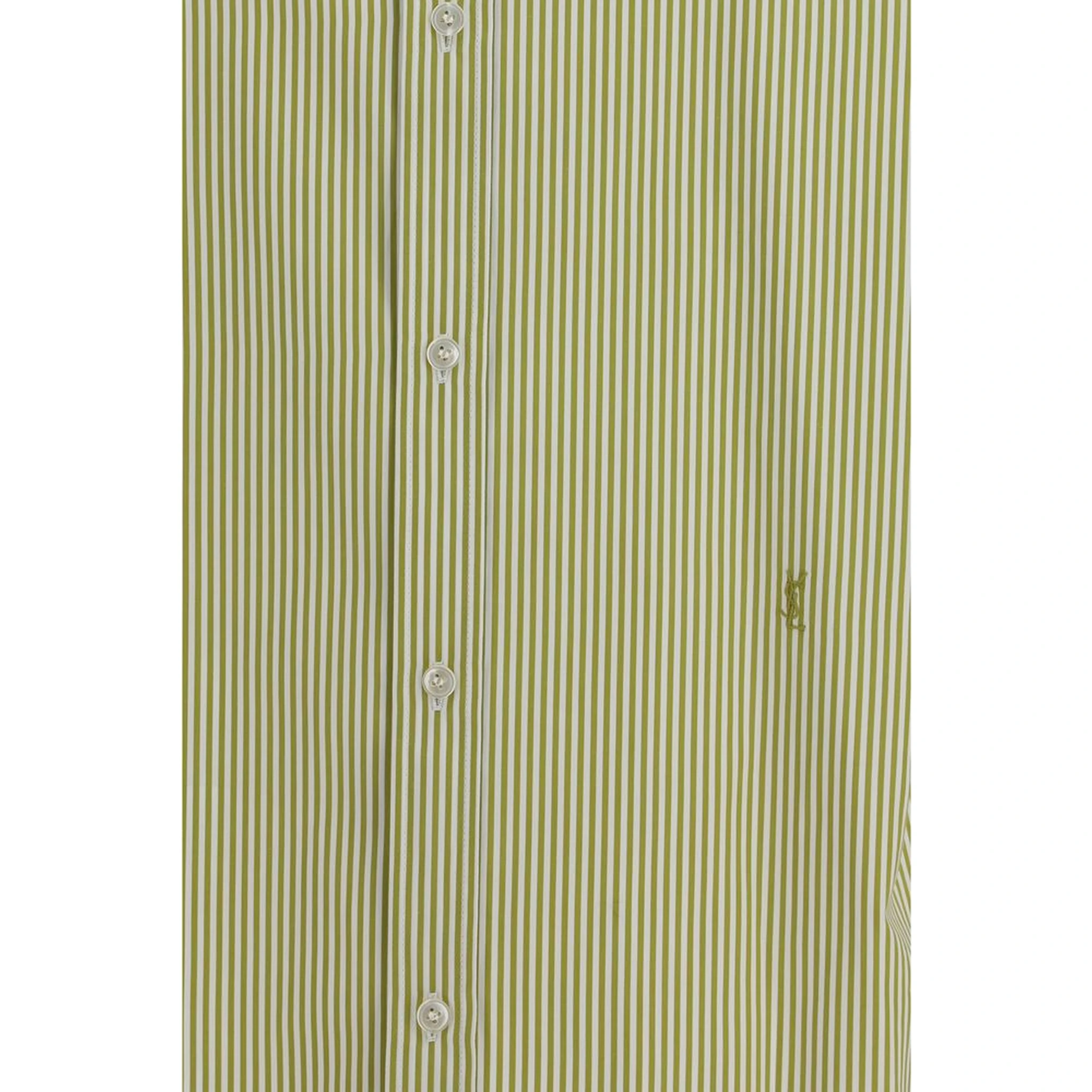 Bicolor Cotton Pattern Shirt