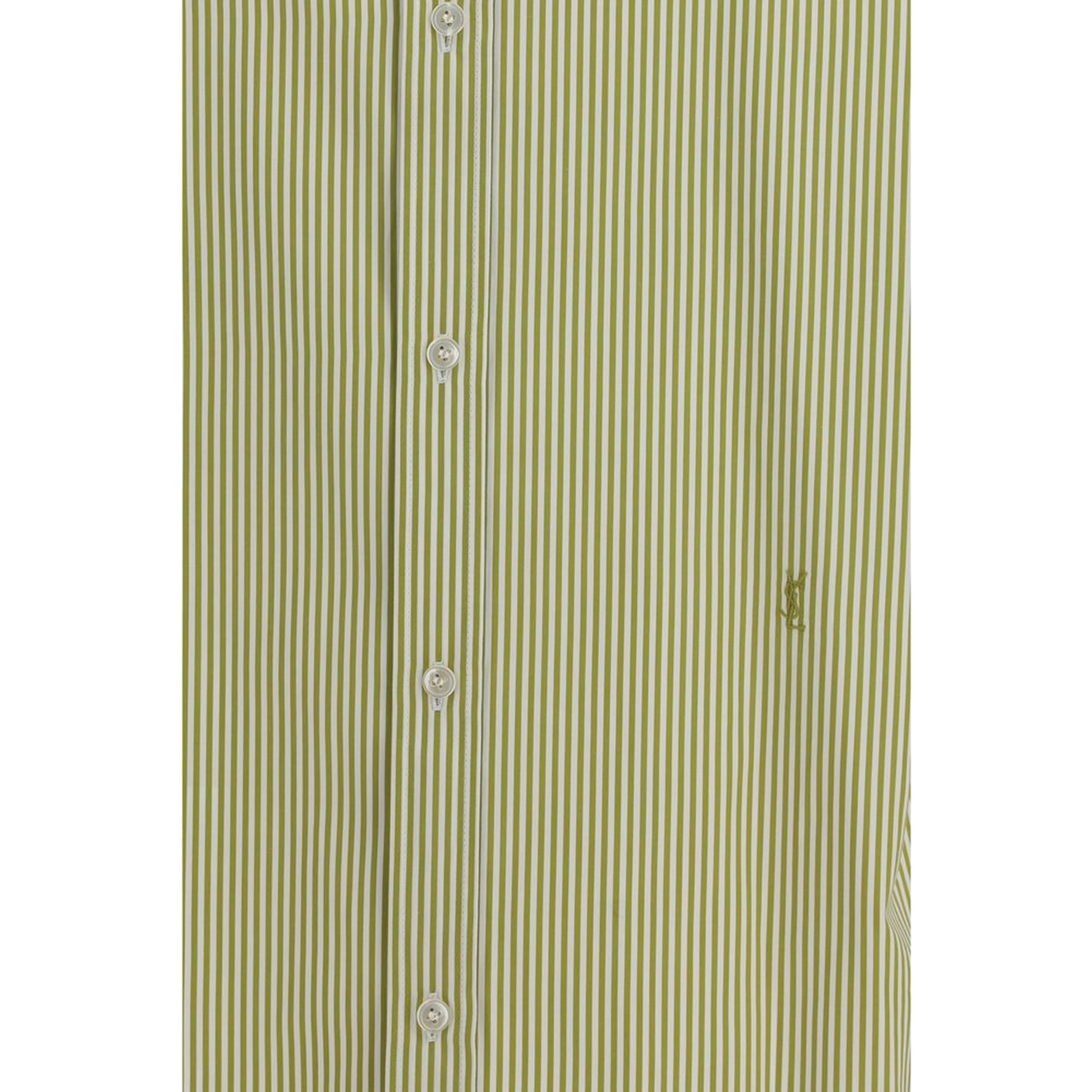 Bicolor Cotton Pattern Shirt