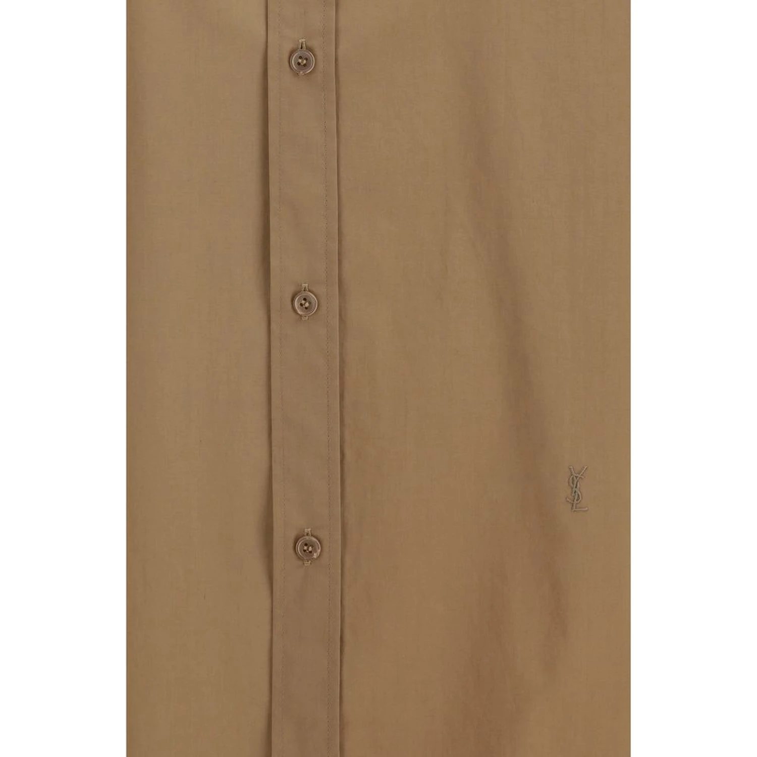 Beige Cotton Shirt