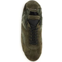 Bicolor Calf Leather Bos Taurus Low Top Sneakers