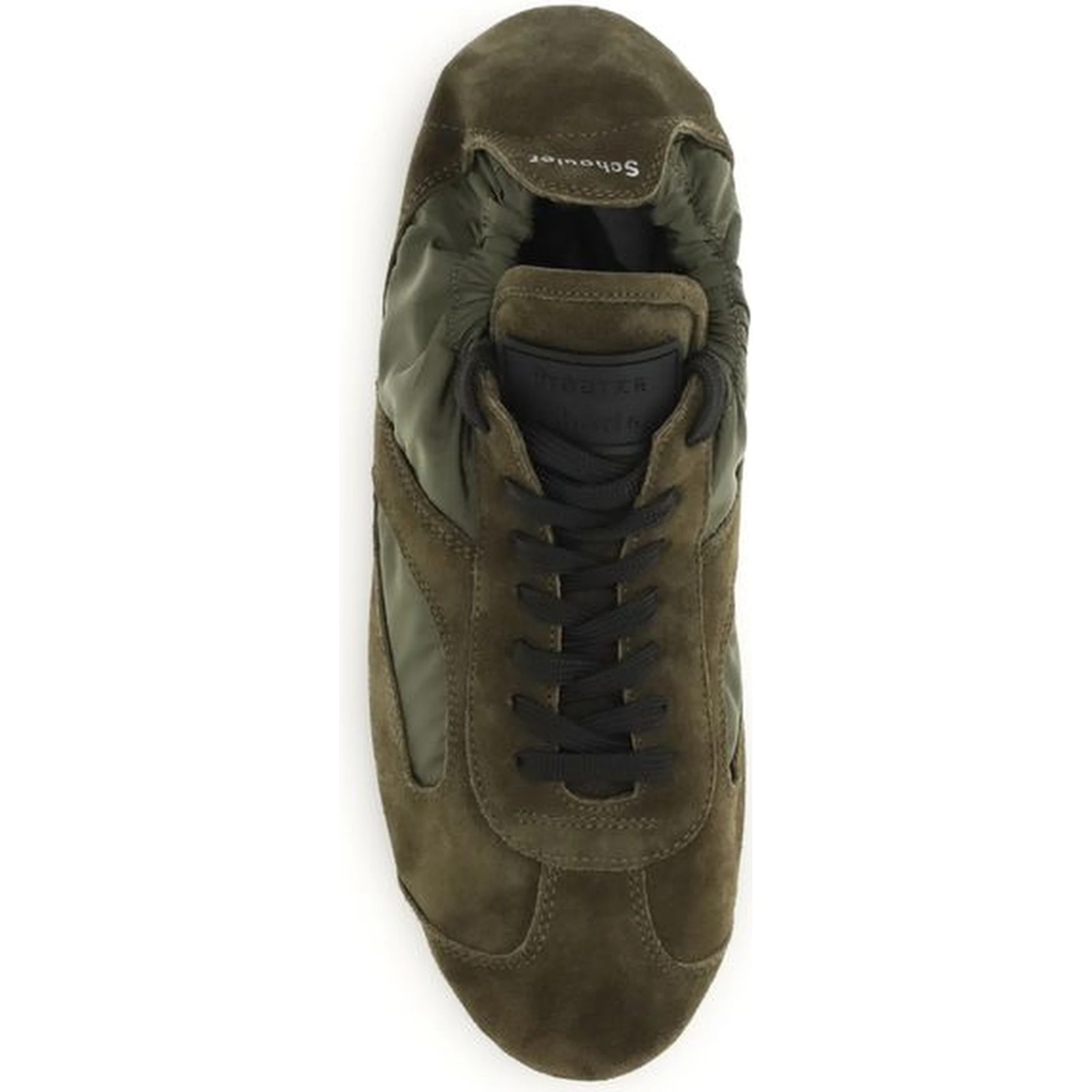 Bicolor Calf Leather Bos Taurus Low Top Sneakers