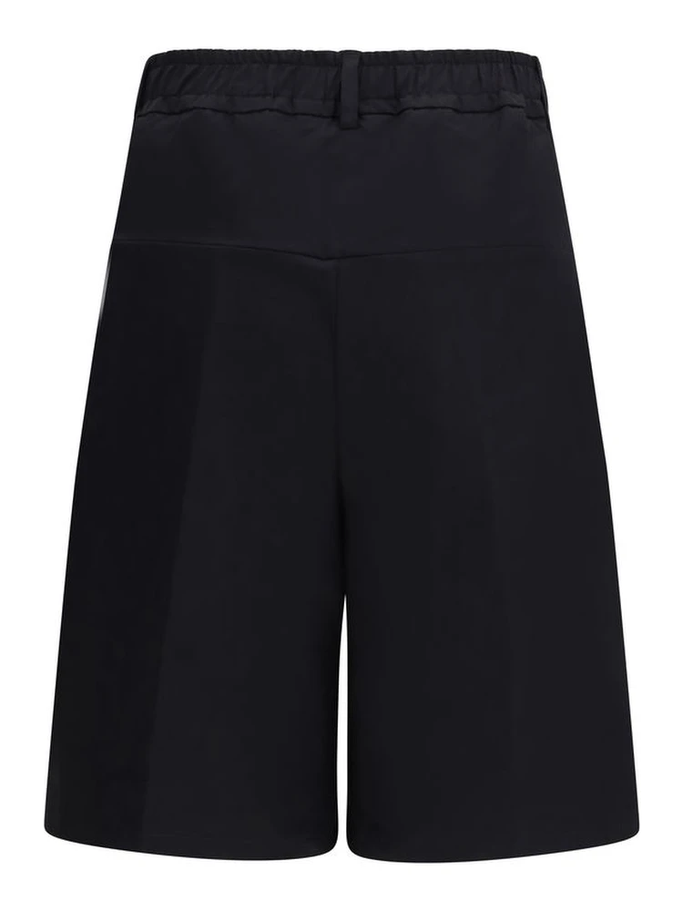 Black Cotton Bermuda Shorts alternative