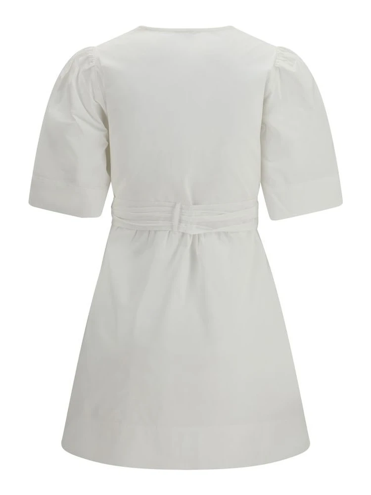 White Cotton Casual Dress alternative