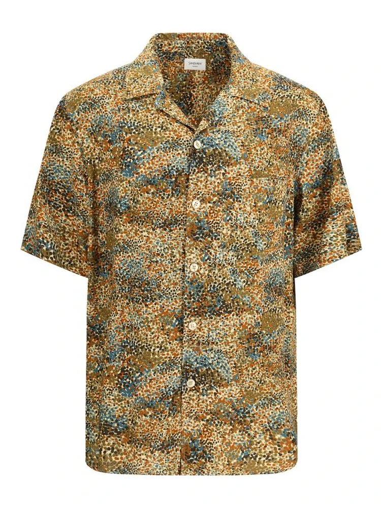 Multicolor Viscose Pattern Shirt