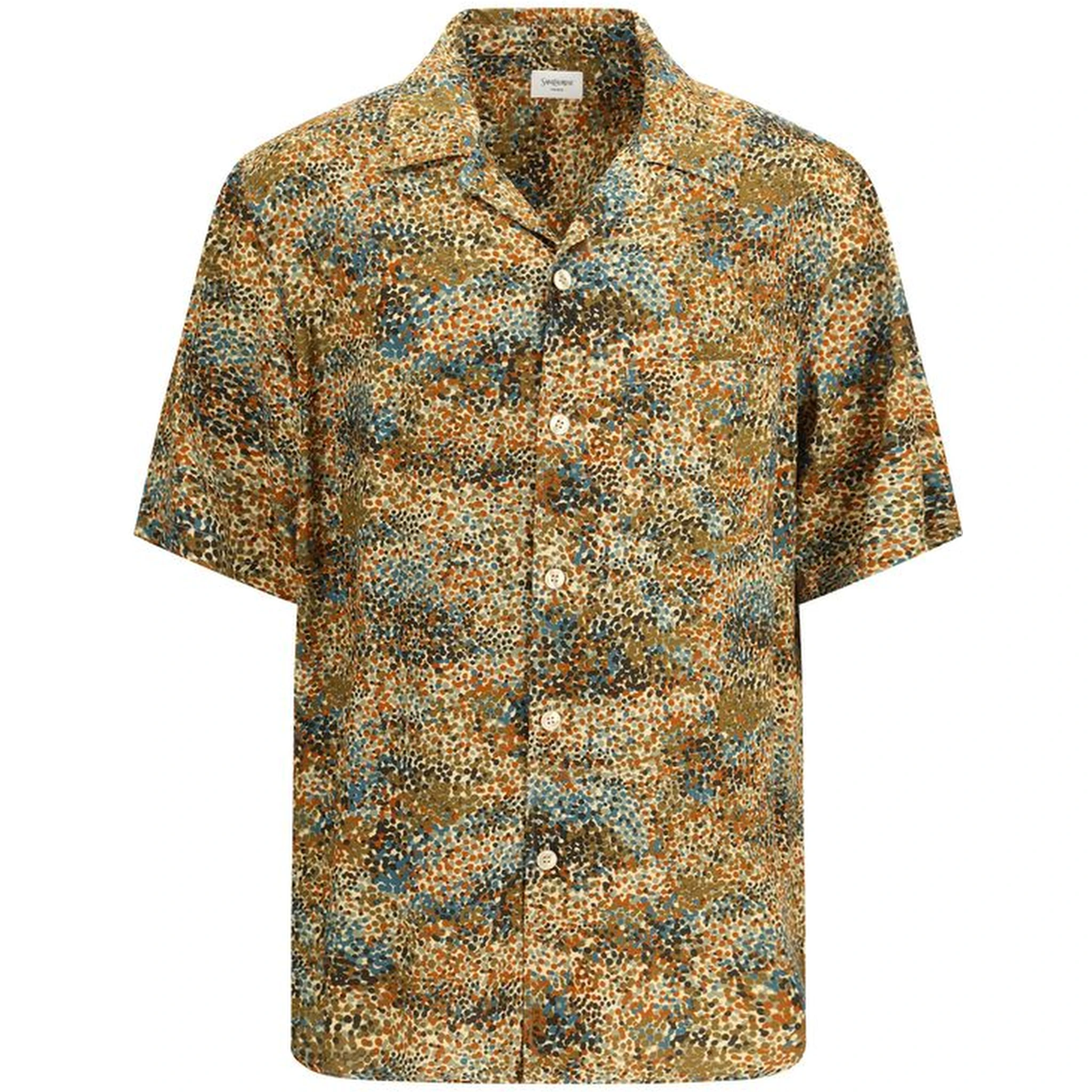 Multicolor Viscose Pattern Shirt