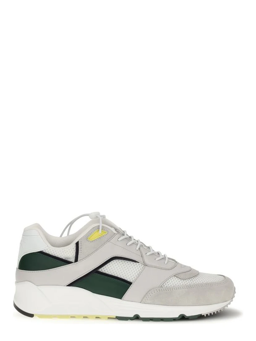 Multicolor Calf Leather Bos Taurus Low Top Sneakers