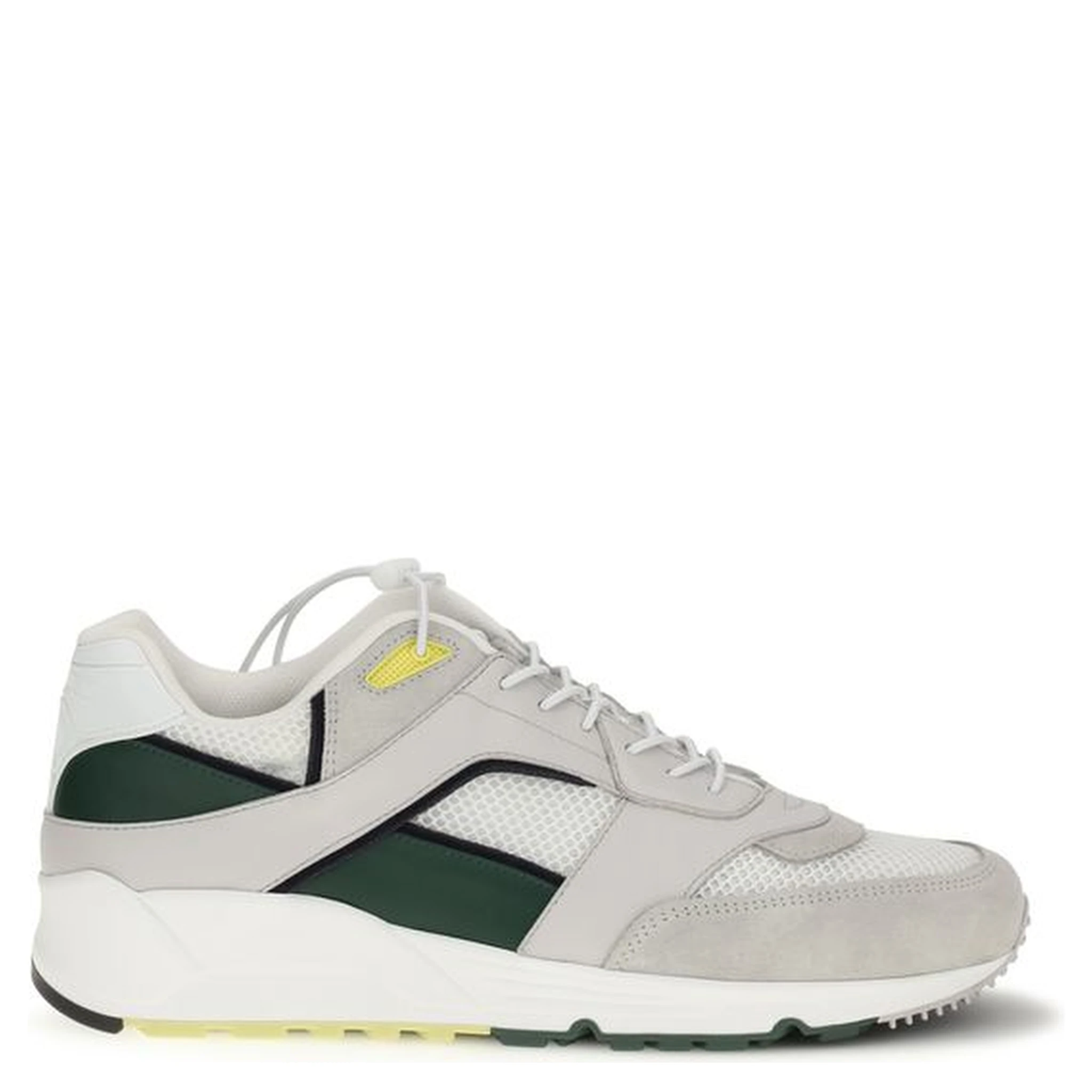 Multicolor Calf Leather Bos Taurus Low Top Sneakers