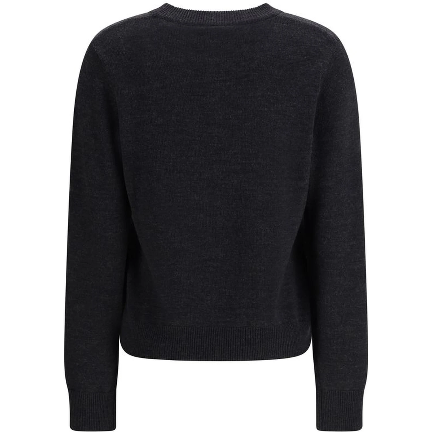 Gray Merino Wool Sweatshirt