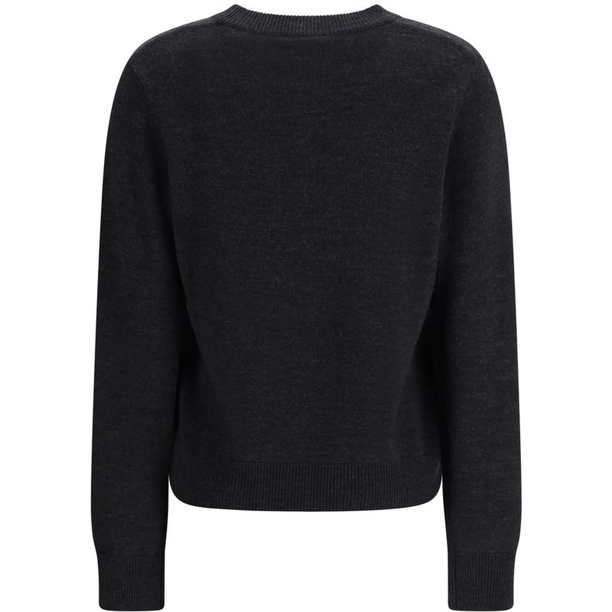 Gray Merino Wool Sweatshirt