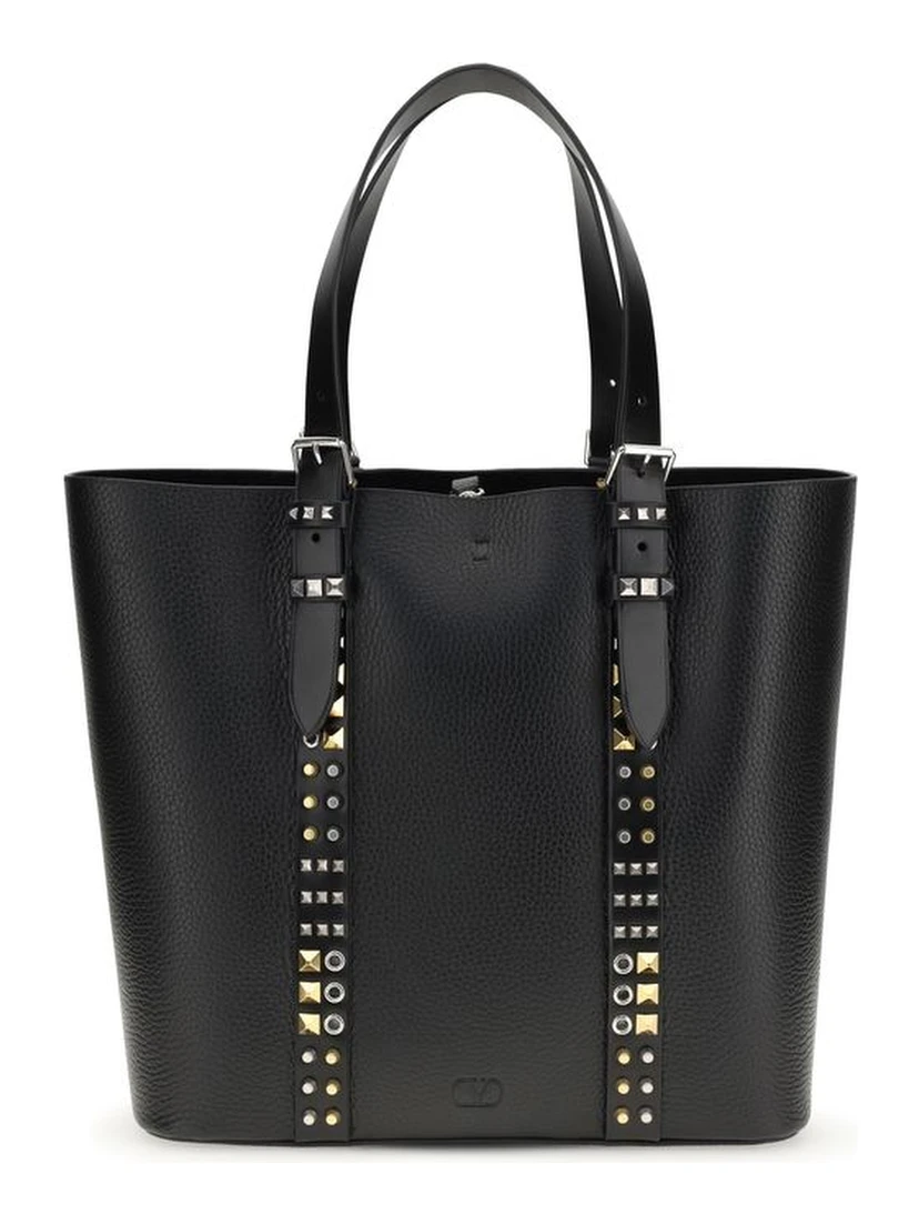 Black Calf Leather Bos Taurus Shoulder Bag