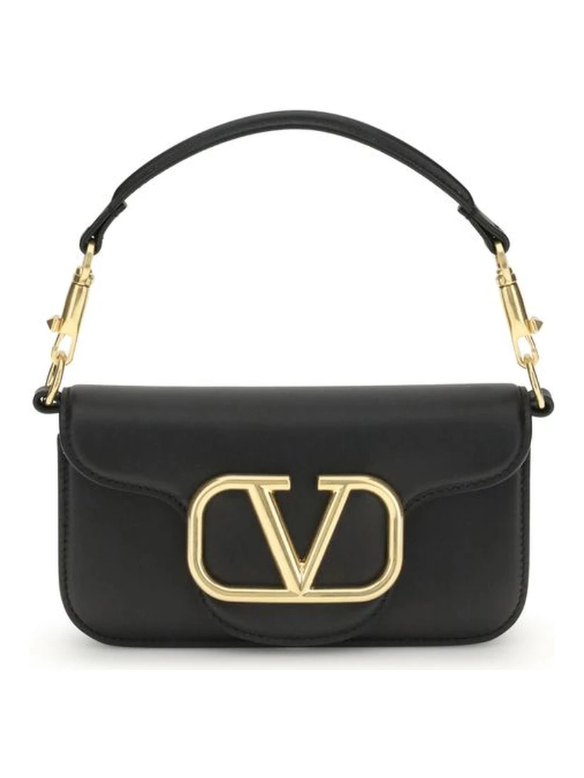 Black Calf Leather Bos Taurus Shoulder Bag