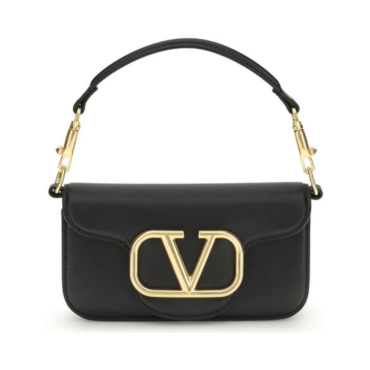 Black Calf Leather Bos Taurus Shoulder Bag